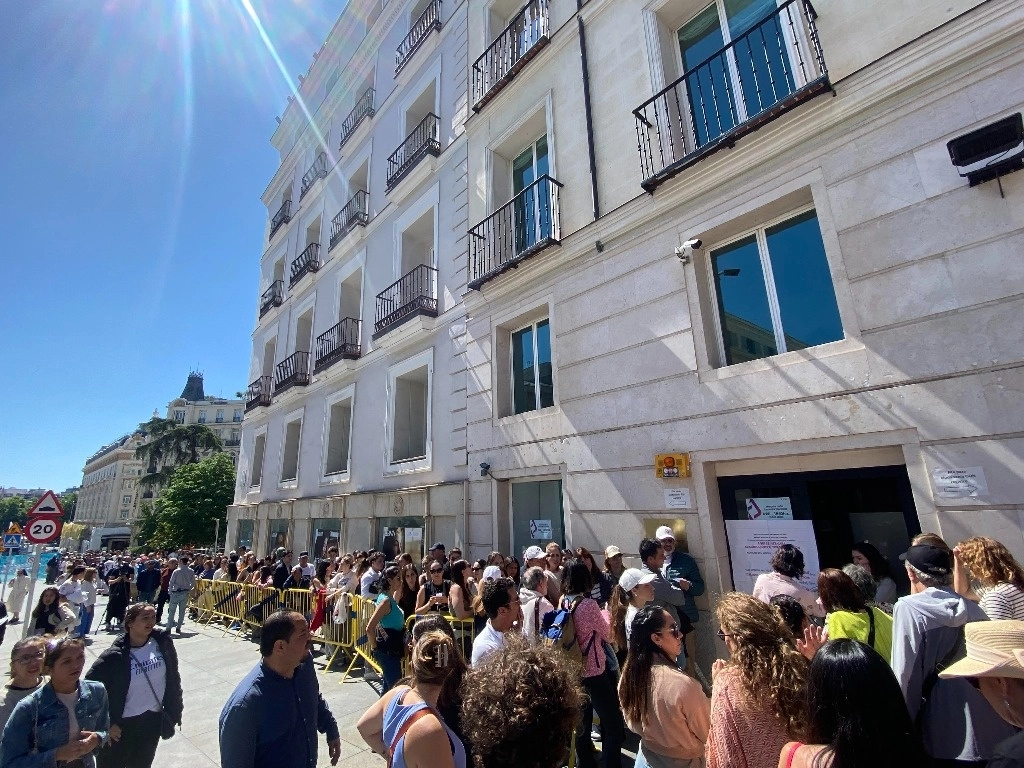 Madrid es una de las 23 sedes elegidas por el INE para que los ciudadanos mexicanos residentes en el extranjero o en tránsito puedan ejercer su derecho al voto. Foto Armando González Tejeda