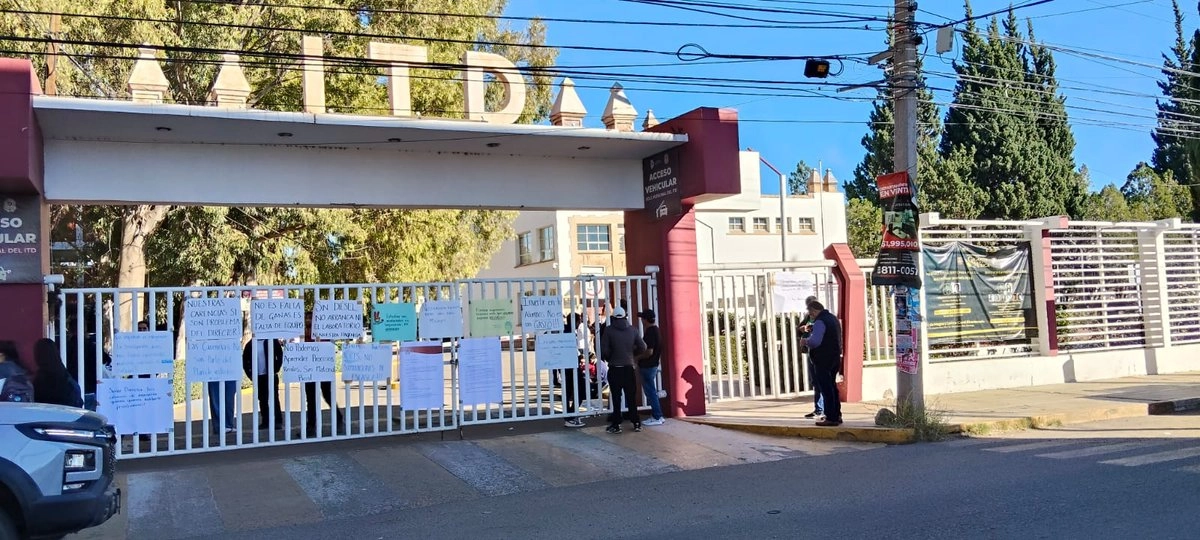 Las instalaciones del Instituto Tecnológico de Durango permanecen cerradas. Foto 