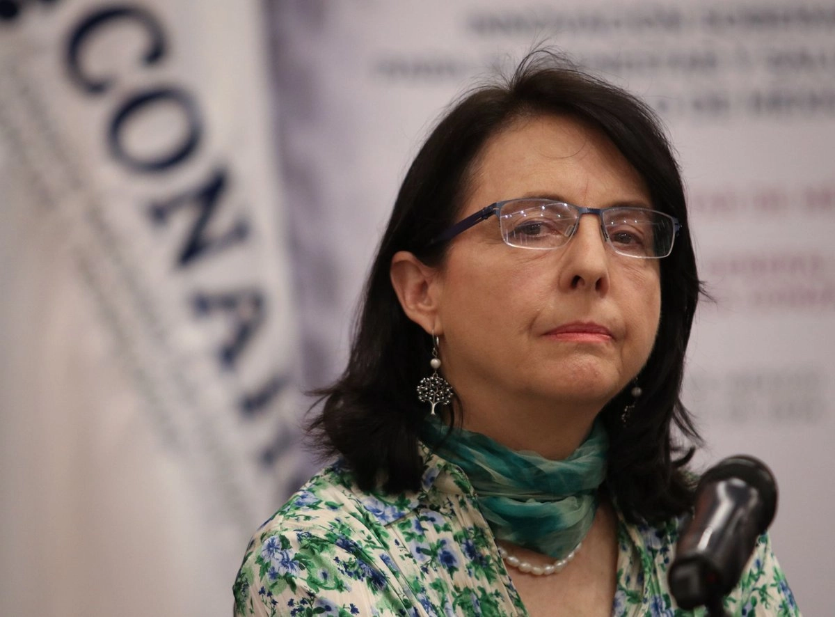 Elena Álvarez-Buylla, ex directora del entonces Conahcyt, ahora Secretaría de Ciencia, Humanidades, Tecnología e Innovación.