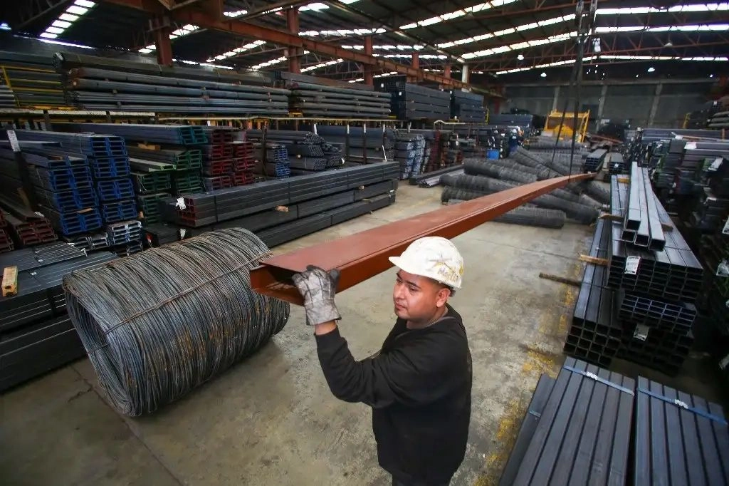 Empresa siderúrgica en Monterrey, Nuevo León, en imagen de archivo. Foto