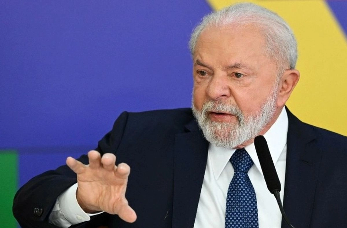 Luiz Inácio Lula da Silva, presidente de Brasil.