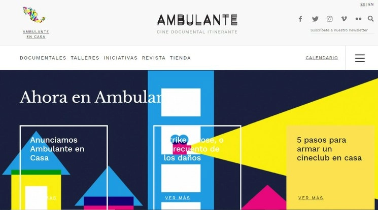 Imagen tomada del sitio www.ambulante.org