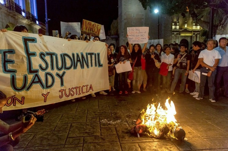 La activista es fundadora del movimiento para denunciar acoso sexual en la UADY. Foto Cuartoscuro/ archivo