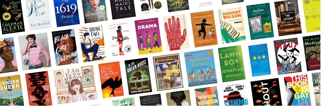 La organización PEN America reportó que en el pasado periodo escolar se dieron 2 mil 532 casos de libros prohibidos, situación que afectó a mil 648 títulos. Se registró que los vetos ocurrieron en 32 entidades de Estados Unidos, con Texas y Florida a la cabeza. En esas ocasiones se restringió o redujo el acceso de los estudiantes a los libros en bibliotecas escolares y aulas de ese país por tiempo limitado o indefinido. En la imagen, algunos de los títulos eliminados de las estanterías. Foto tomada del sitio web de PEN America



