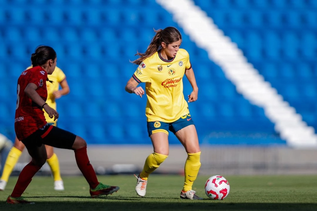 América femenil goleó 4-1 a las Xolas de Tijuana, llegó a nueve victorias consecutivas en casa y amplió la ventaja en el liderato de la Liga Mx Femenil respecto a Pumas, que avanzó a la liguilla como segundo lugar.  