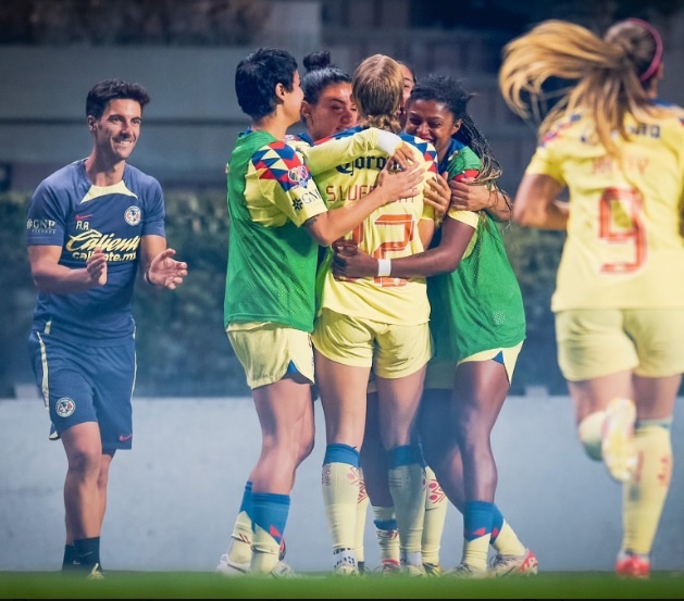 América Femenil defeats Tigres within the first leg of the semifinals