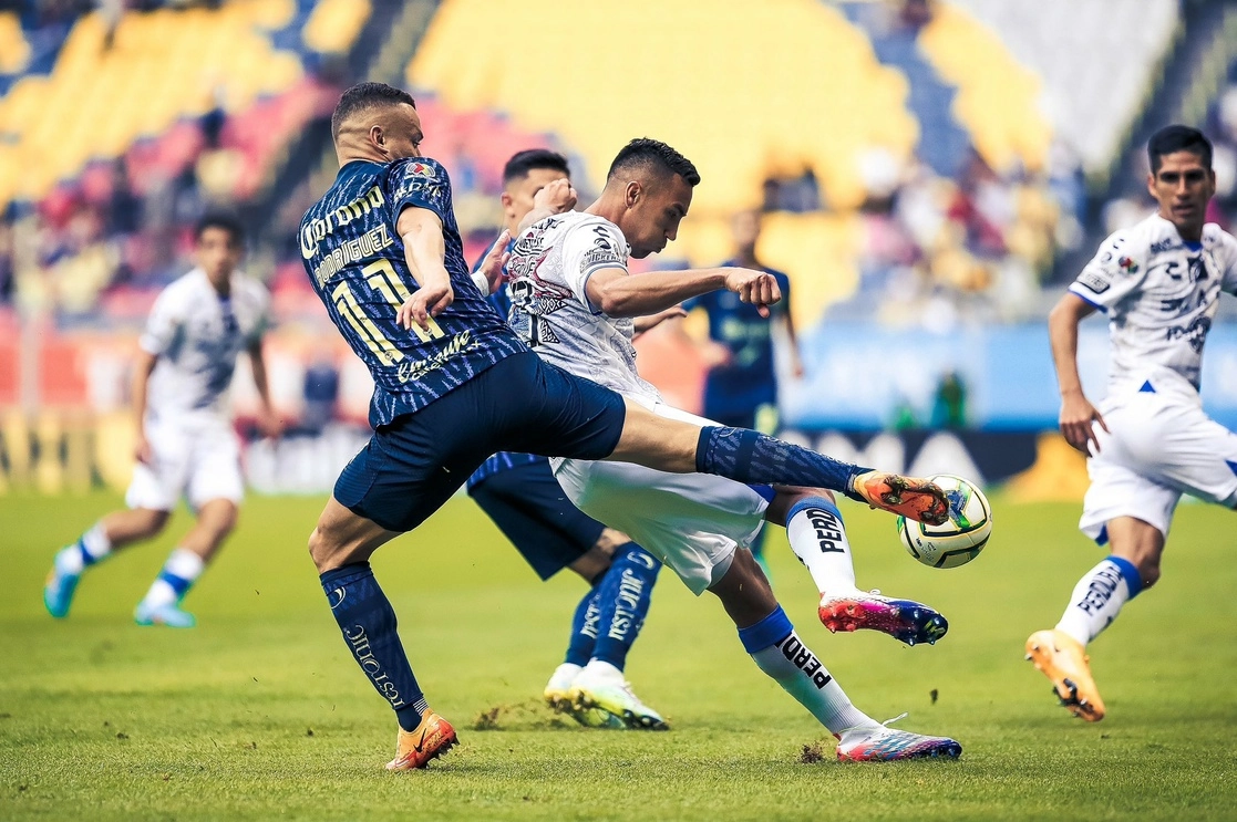 sin goles, América y Querétaro empataron durante el encuentro realizado en el estadio Azteca. Foto tomada de la cuenta de Twitter @ClubAmerica