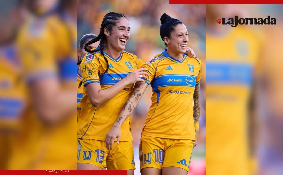 Diana Ordóñez (izquierda) y Jennifer Hermoso, autoras de los dos tantos.