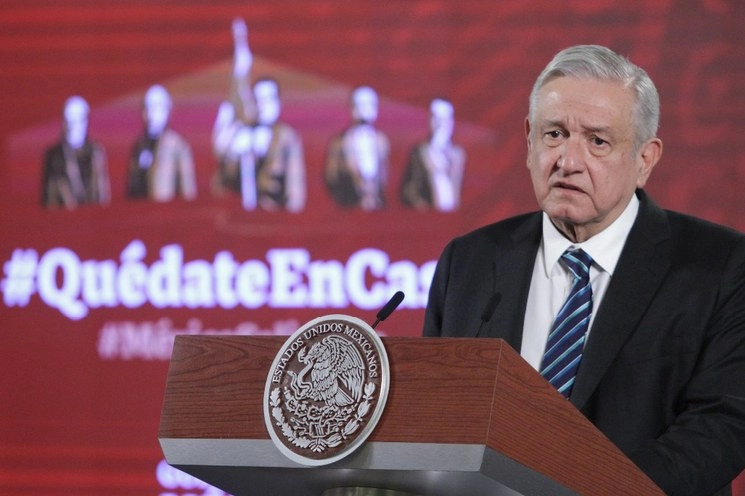 El presidente López Obrador afirmó que México ha enfrentado al nuevo coronavirus mejor respecto de lo que ha sucedido en países Europa, América Latina y Estados Unidos. Foto Notimex