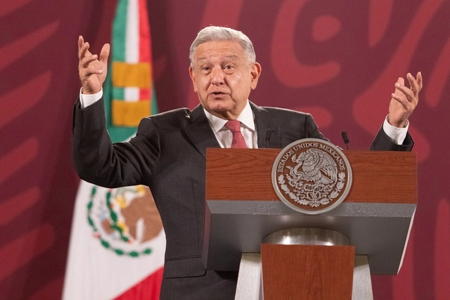 El presidente Andrés Manuel López Obrador cuestionó a los jueces que liberan a delincuentes los fines de semana. Foto Pablo Ramos