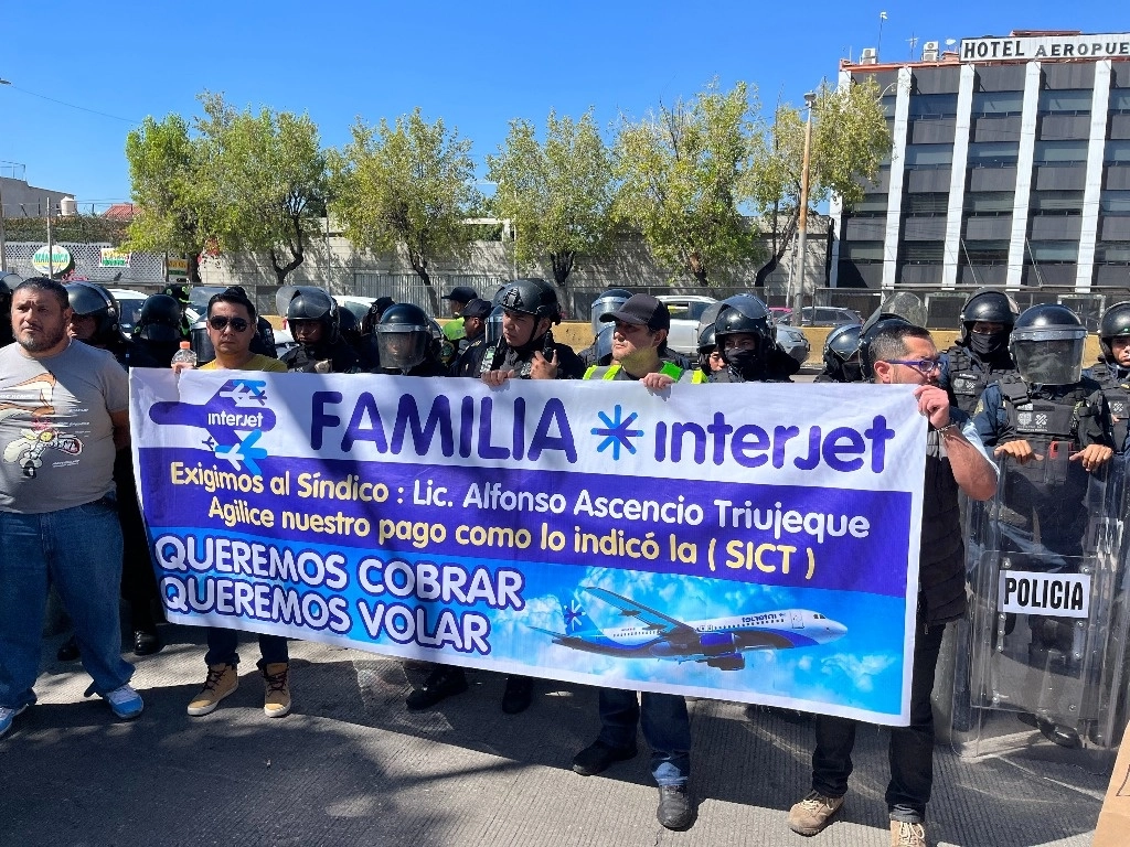 Desde hace tres años la aerolínea Interjet suspendió sus actividades por problemas financieros. Foto Alfredo Domínguez/Archivo