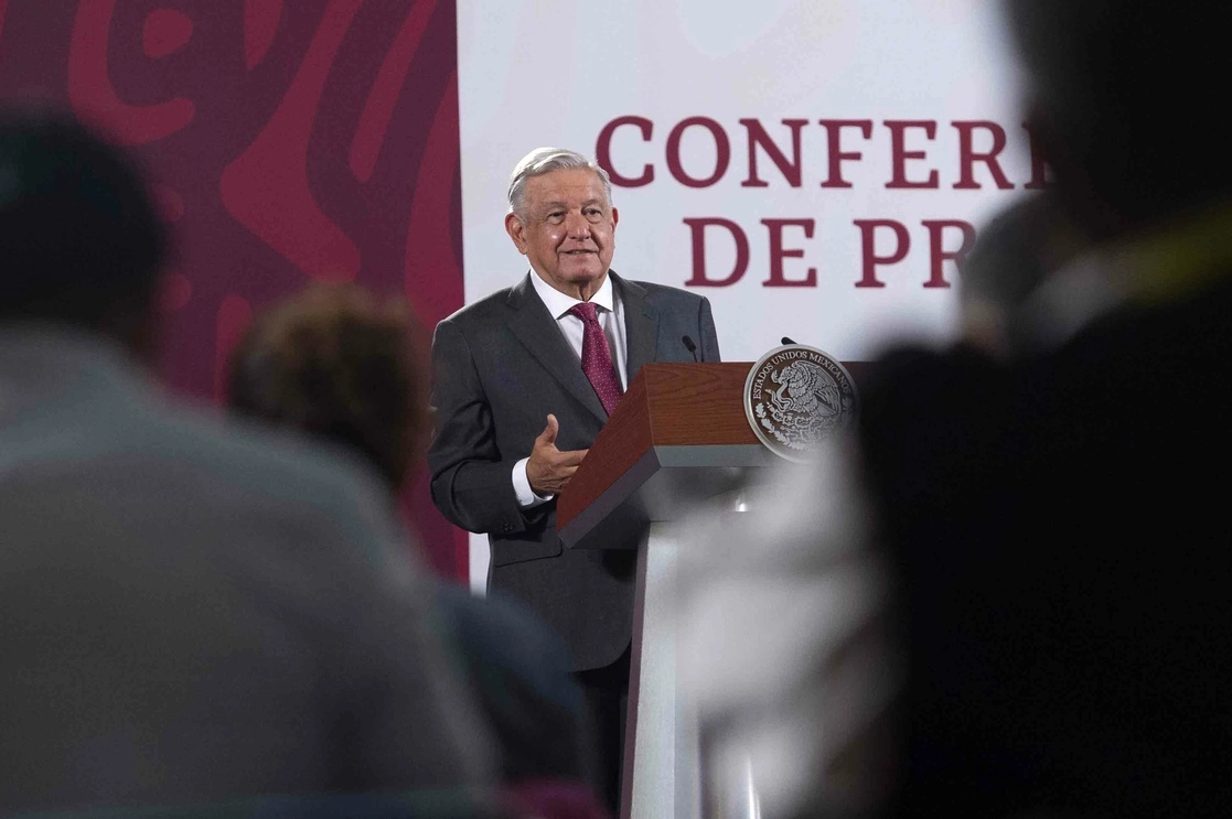 El presidente Andrés Manuel López Obrador expresó sus condolencias por la muerte de Heidi Mariana Pérez, de cinco años, quien falleció por un disparo en un enfrentamiento entre elementos del Ejército y un grupo armado en Nuevo Laredo. Foto cortesía Presidencia