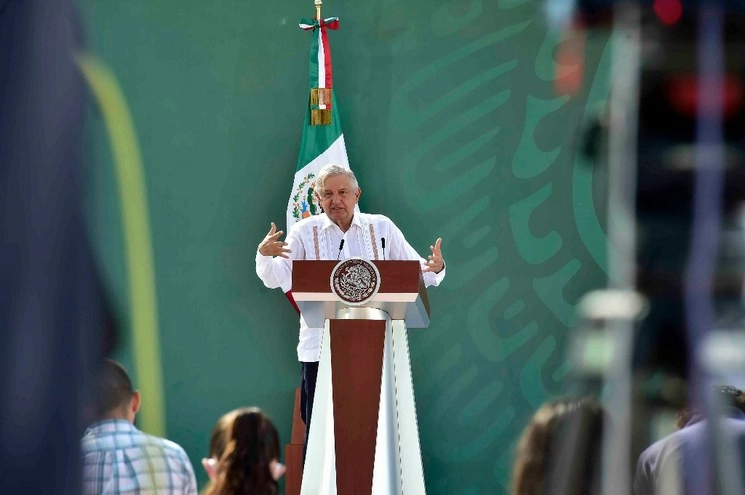 "Al yaqui se la ha tratado muy mal; fueron los más reprimidos” por los generales que participaron en el golpe de Estado contra Francisco I. Madero, resaltó el Presidente en su conferencia de prensa. Foto Presidencia 