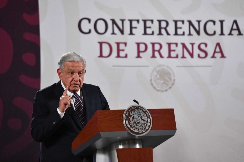 El presidente Andrés Manuel López Obrador durante su conferencia matutina en Palacio Nacional, en la Ciudad de México, el 27 de septiembre de 2024. Foto Cuartoscuro
