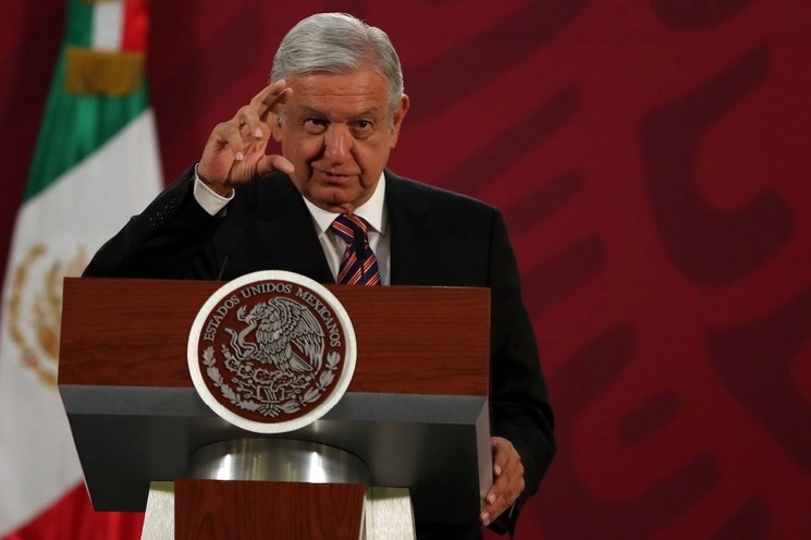 El presidente López Obrador presentará el plan de recuperación económica ante el Covid-19. Foto José Antonio López
