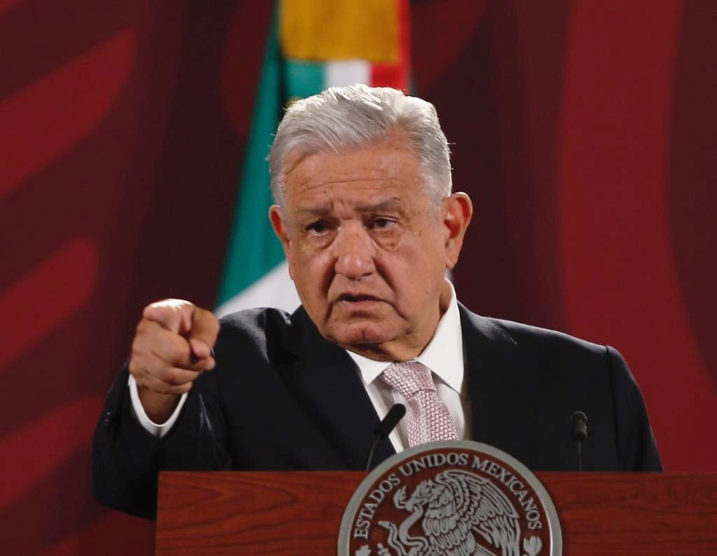 El presidente López Obrador señaló hoy que temas migratorios e inflación serán abordados con Joe Biden en su próxima visita a la Casa Blanca. Foto Guillermo Sologuren
