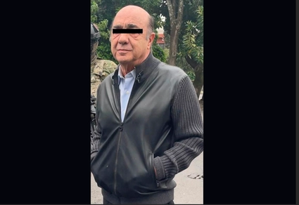 El ex procurador Jesús Murillo Karam luego de su detención. Foto ‘La Jornada’