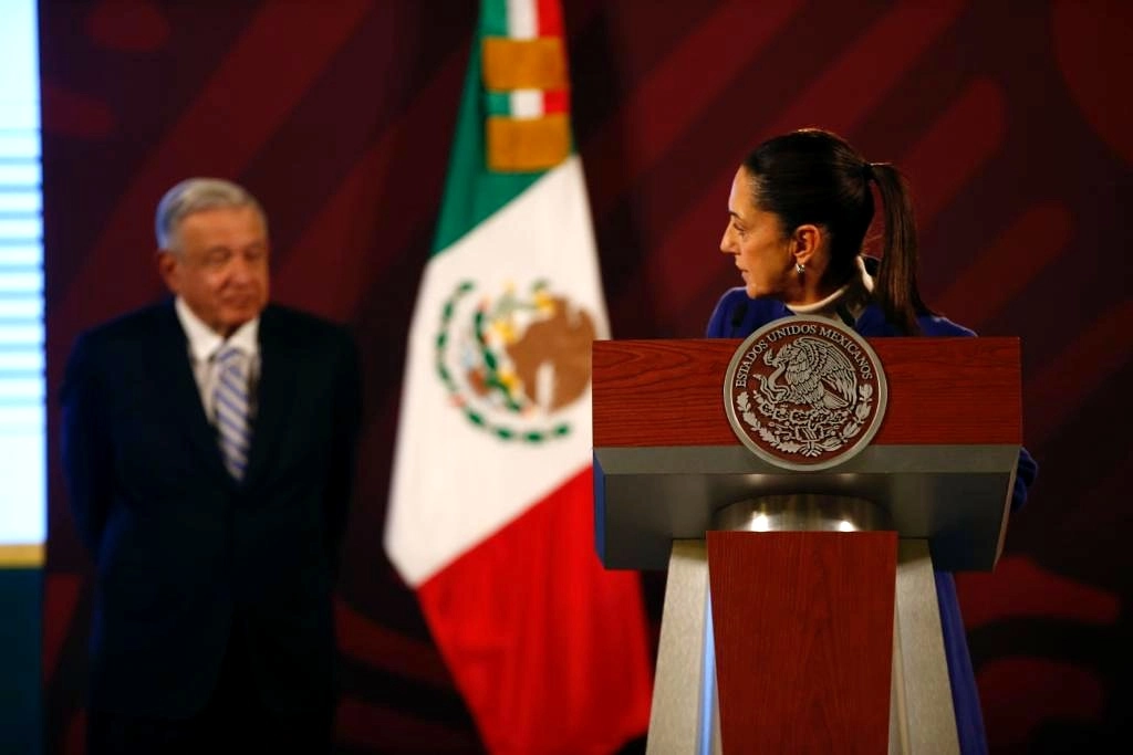 Tanto el presidente López Obrador, la jefa de gobierno capitalino Claudia Sheinbaum y el legislador Ignacio Mier, fueron señalados de violencia política. Foto José Antonio López