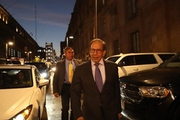 Imagen de archivo de Carlos Salazar, presidente del CCE. Foto Yazmín Ortega 