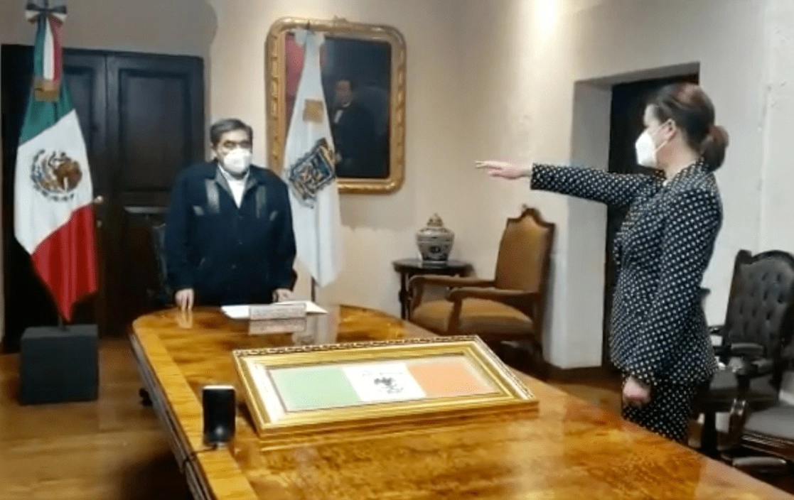 Ana Lucía Hill Mayoral será la nueva secretaria de Gobernación de Puebla. Foto La Jornada de Oriente