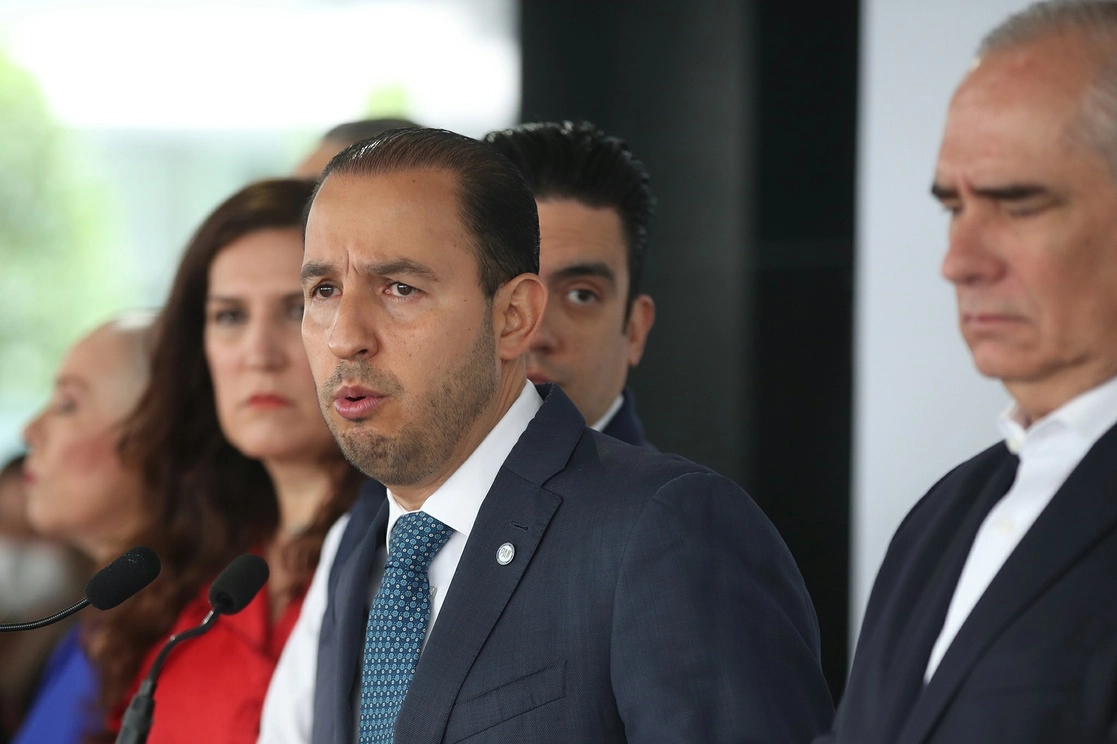 Marko Cortés, dirigente nacional del PAN. Foto José Antonio López / Archivo