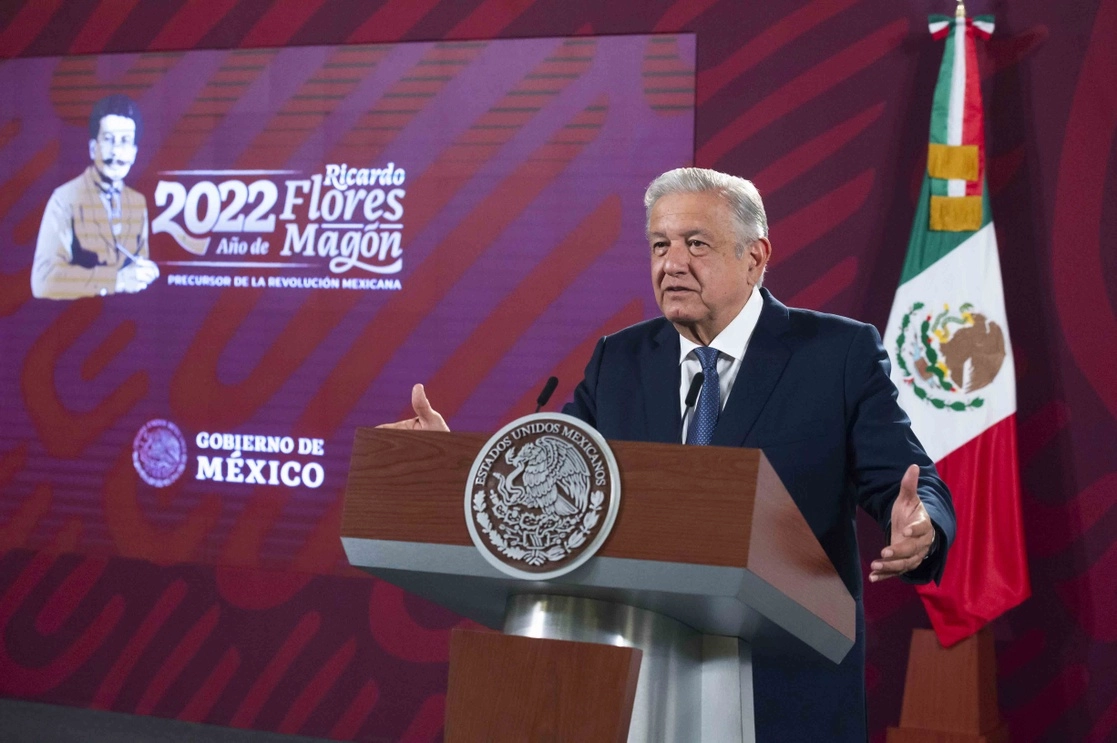 El presidente López Obrador, durante su conferencia matutina de este jueves 2 de junio. Foto cortesía Presidencia