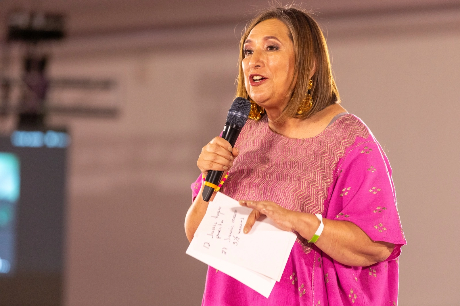 La Suprema Corte de Justicia de la Nación SCJN analiza atraer el amparo promovido por la senadora del PAN, Xóchitl Gálvez Ruiz, que demanda del Presidente de la República, Andrés Manuel López Obrador el derecho de réplica por las alusiones que se hicieron de ella en la conferencia matutina en Palacio Nacional, en diciembre pasado. Foto Pablo Ramos / Archivo