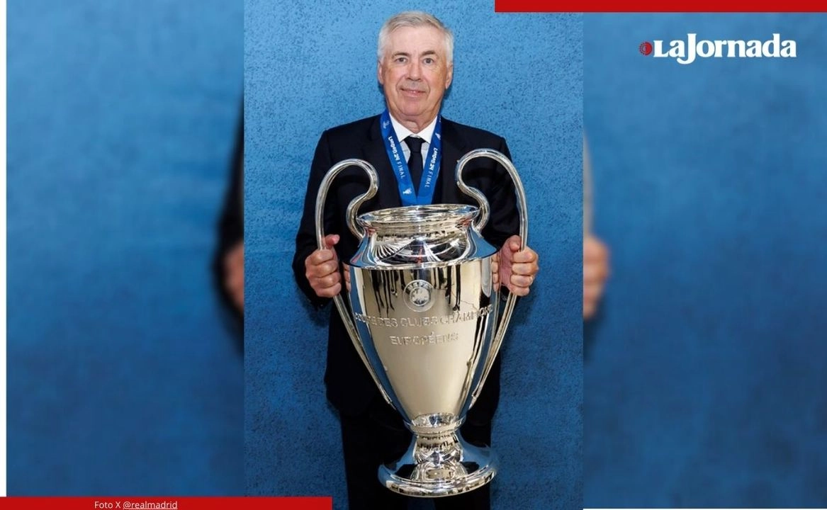 El entrenador italiano Carlo Ancelotti deja la dirección técnica del Real Madrid para convertirse en estratega de Brasil rumbo al Mundial de 2026. Foto  