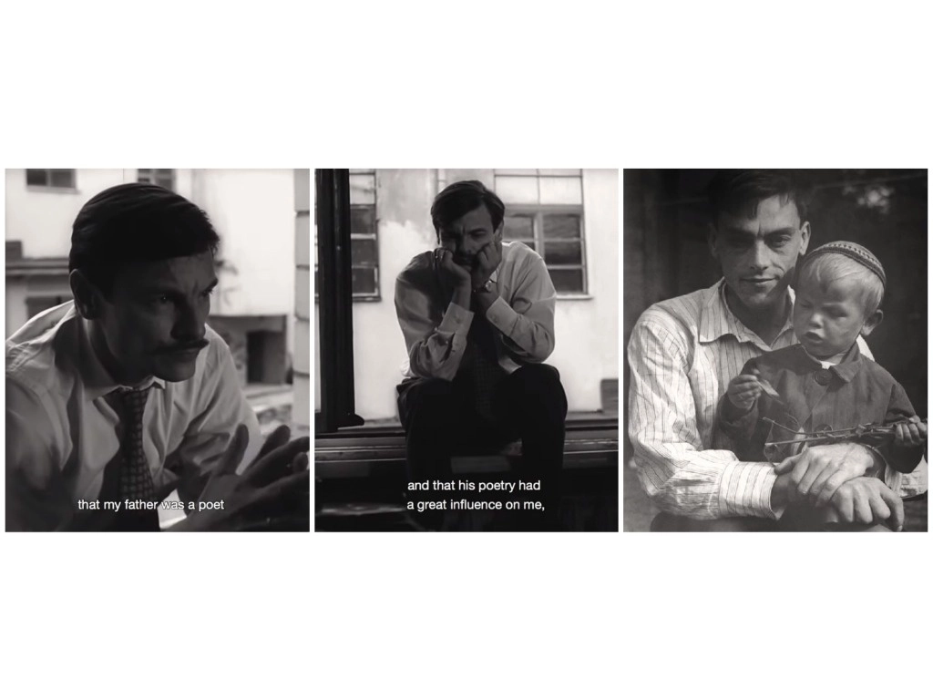 Fotogramas del documental, de Andréi A. Tarkovski, hijo del realizador ruso, quien sostendrá el próximo martes un conversatorio en la Universidad del Claustro de San Juana. 