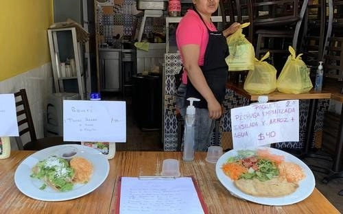 Durante la pandemia los residuos deben ser separados desde el origen, lo cual se hace con bolsas. Foto José Antonio López 