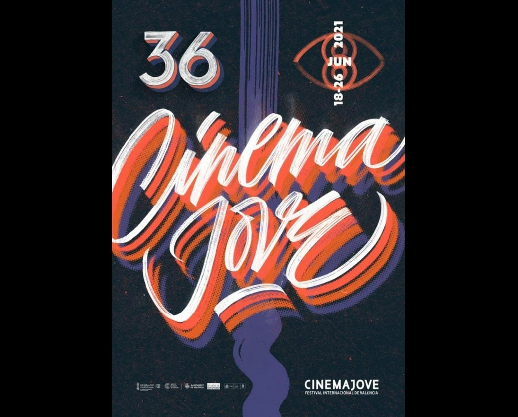 Cartel de la 36 edición del Festival Internacional de Cine de València Cinema Jove. Foto tomada de la cuenta de Facebook @CinemaJove 
