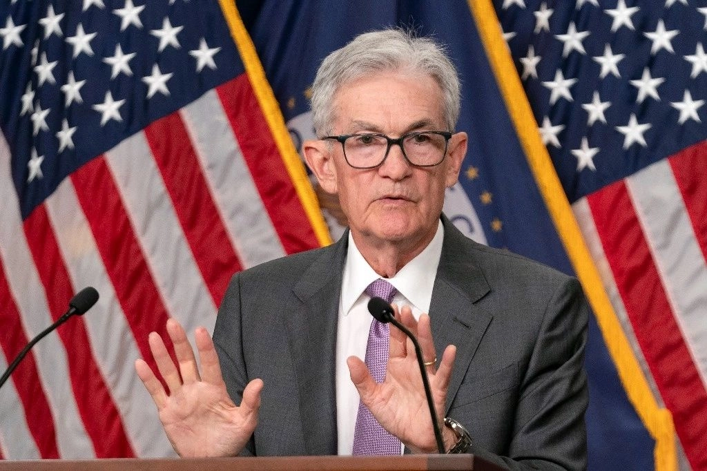 El presidente de la Fed, Jerome Powell, durante una conferencia en Washington, el 31 de julio de 2024. Foto