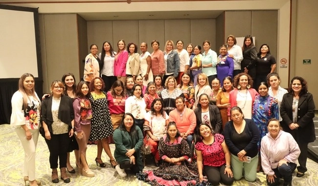 Se realizó el Encuentro Nacional de Mujeres Electas por Acciones Afirmativas. Foto Inmujeres