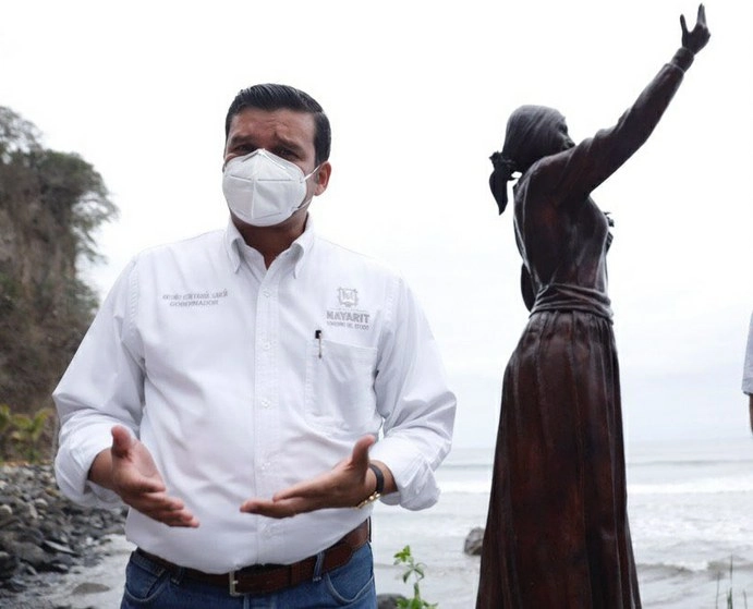 Antonio Echevarría, gobernador del estado de Nayarit. Foto Twitter @aegnayarit
