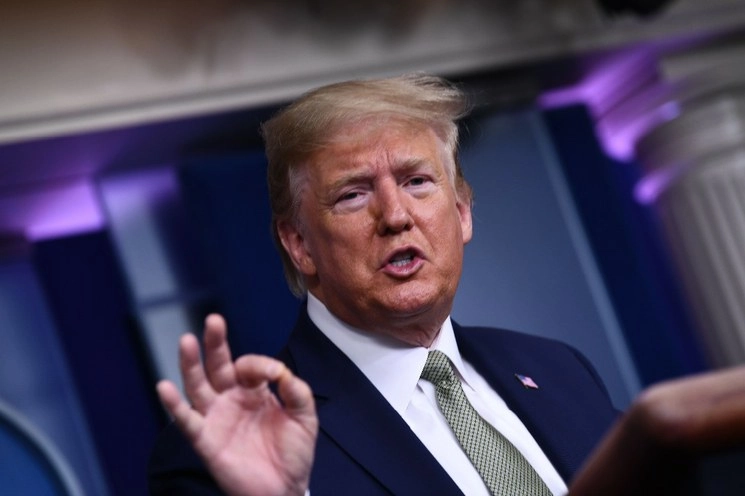 Donald Trump, presidente de Estados Unidos. Foto Afp