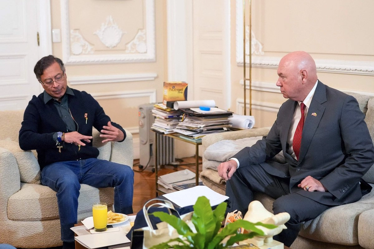 En la reunión aseguró que “yo no voy a conceder, voy a exigir”, y contó que tratarán temas importantes como la imposición de nuevos aranceles para las exportaciones. Foto