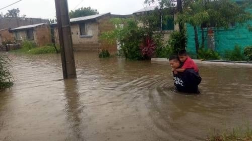 SIAMARM informó que las empresas de Reynosa decidieron suspender las labores por las inundaciones y la emergencia de los obreros. Foto 