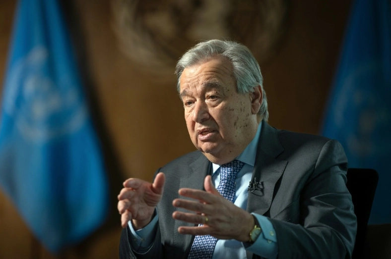 Antonio Guterres, el jefe de la ONU.