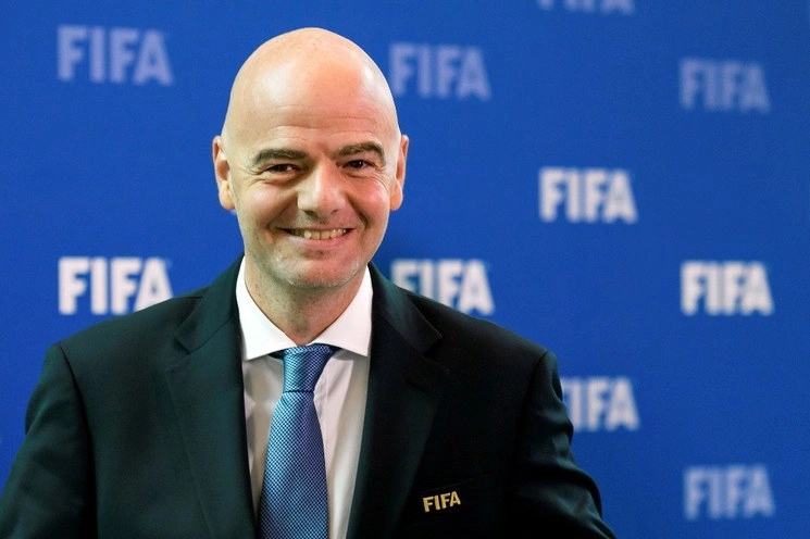 El presidente de la FIFA, Gianni Infantino, en imagen de archivo. Foto Afp / Archivo