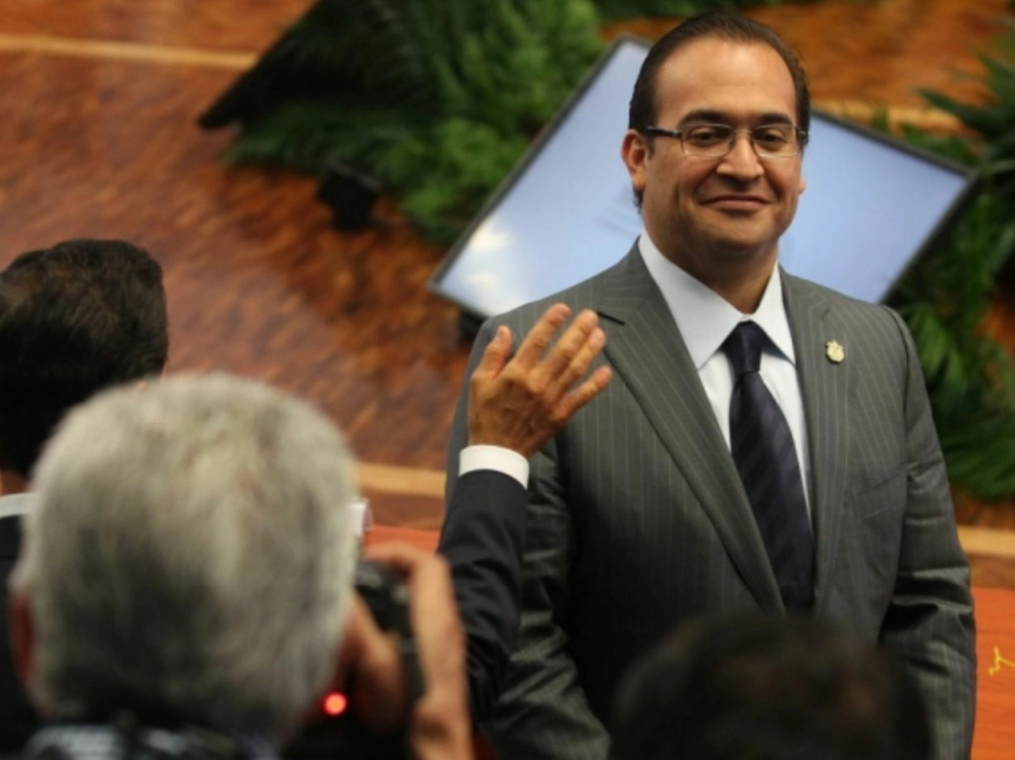 El ex gobernador de Veracruz, Javier Duarte de Ochoa, quien actualmente cumple una condena de nueve años por operaciones con recursos de procedencia ilícita y asociación delictuosa. Foto José Antonio López / Archivo