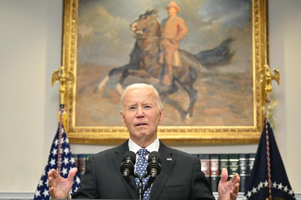 Durante un evento en la Casa Blanca, el presidente Joe Biden, afirmó que planea reunirse con la presidenta electa de México, Claudia Sheinbaum. Foto Afp

