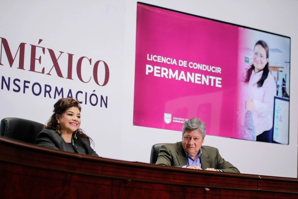 La licencia permanente se podrá tramitar a partir del mes de noviembre a diciembre del 2025, con un costo de mil 500 pesos. Foto  @ClaraBrugadaM

