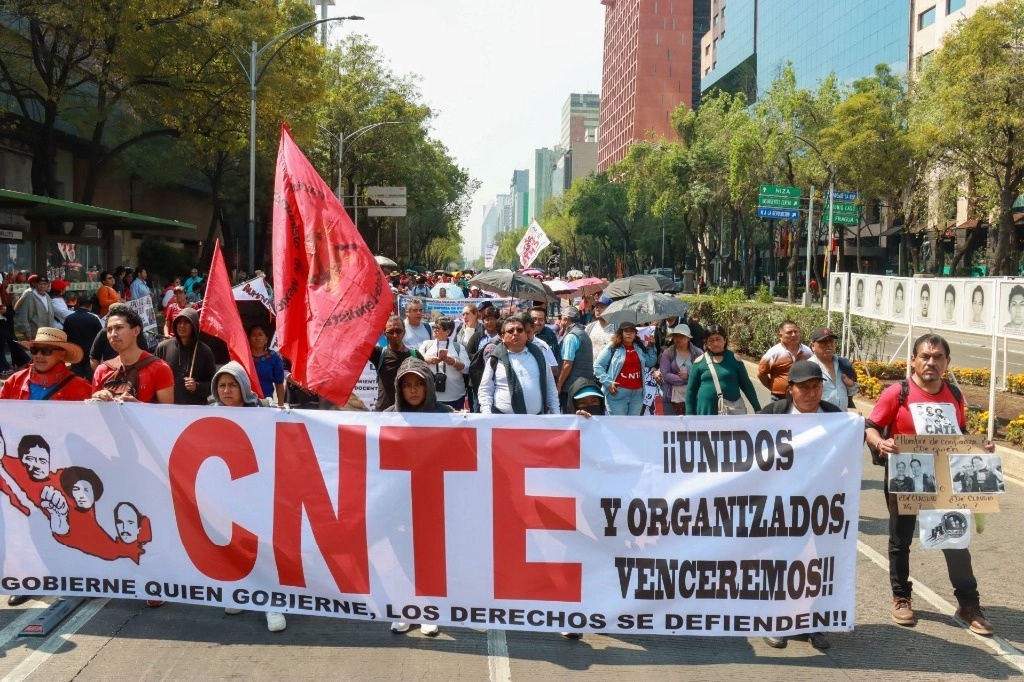 En recientes días, docentes de diferentes estados del país han realizado protestas en oposición de la iniciativa en Oaxaca, Chiapas, Baja California, Yucatán, estado de México, Sonora, Chihuahua, Guerrero, Campeche, Zacatecas. Foto Cuartoscuro / archivo 