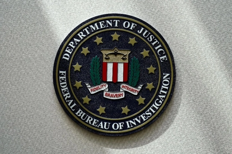 El sello del FBI. 