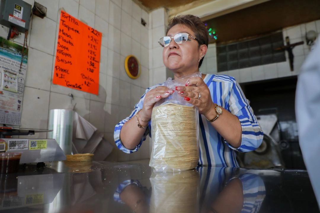 Tortillería en Iztapalapa, en la Ciudad de México, el 29 de marzo de 2025. Foto 
