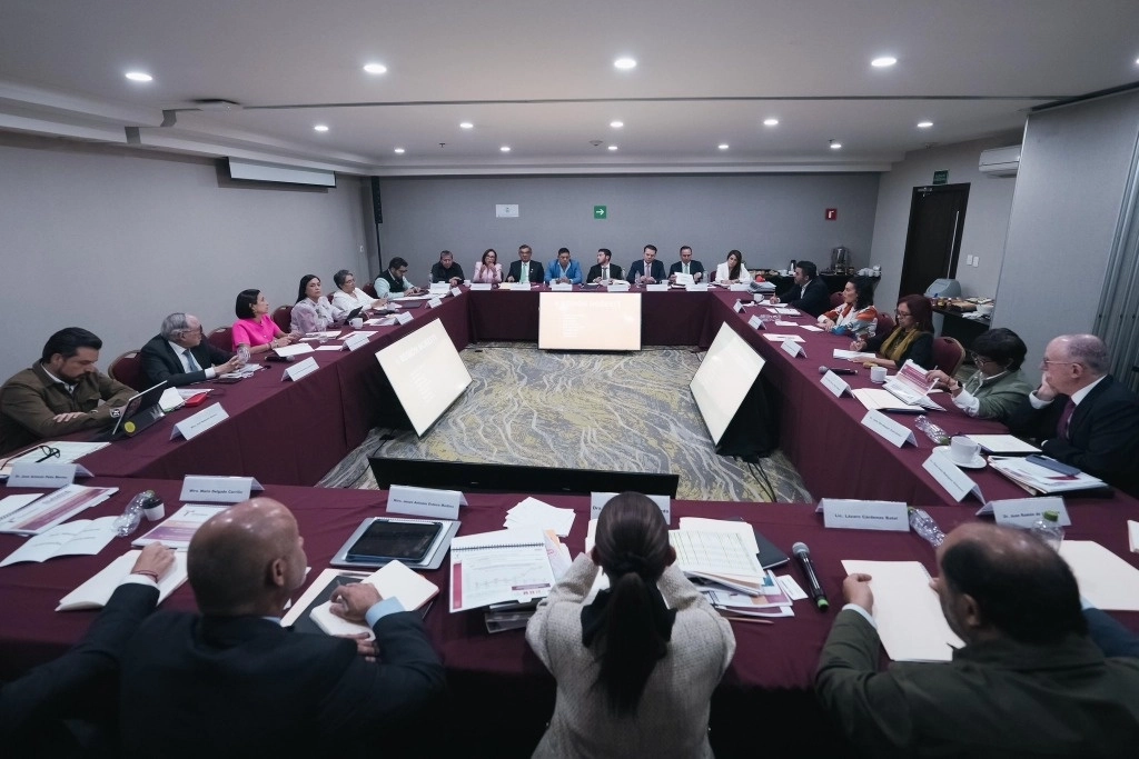 Reunión de la presidenta electa con gobernadores de los partidos de oposición. Foto tomada de su perfil de X
