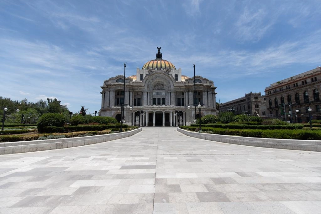 Palacio de Bellas Artes, en el Centro Histórico de la Ciudad de México. Foto Pablo Ramos / archivo