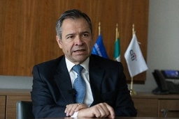 Manuel Romo en entrevista para La Jornada en febrero de 2023. Foto Pablo Ramos