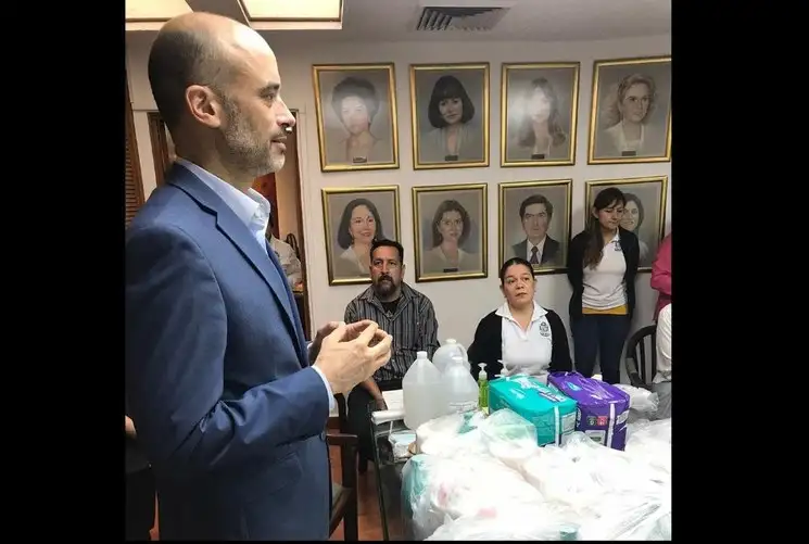 Miguel Treviño de Hoyos, presidente munciipal de San Pedro Garza García, Nuevo León. Foto @SanPedroNL 
