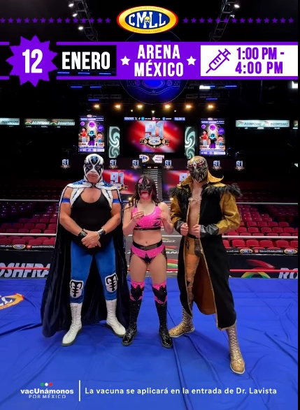 La jornada de vacunación se realizará de 13 a 16 horas. Imagen tomada de video publicado en redes sociales